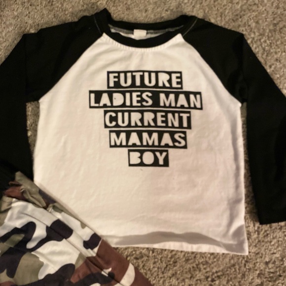 Future lady Man Current Mommas Boy: says 5T but fits more like 4T. - Picture 2 of 6